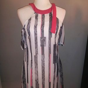 Armani Exchange Spring blouse with cut out sleeves
